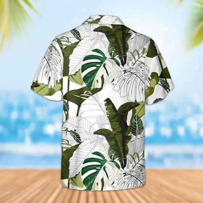Hawaiian Tropical Flower Print Family Matching Shirts Set - ChildAngle Family Trip Shirts