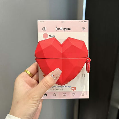 AirPods Pro 3 AirPods 4 Heart AirPod Case for Valentine' Day