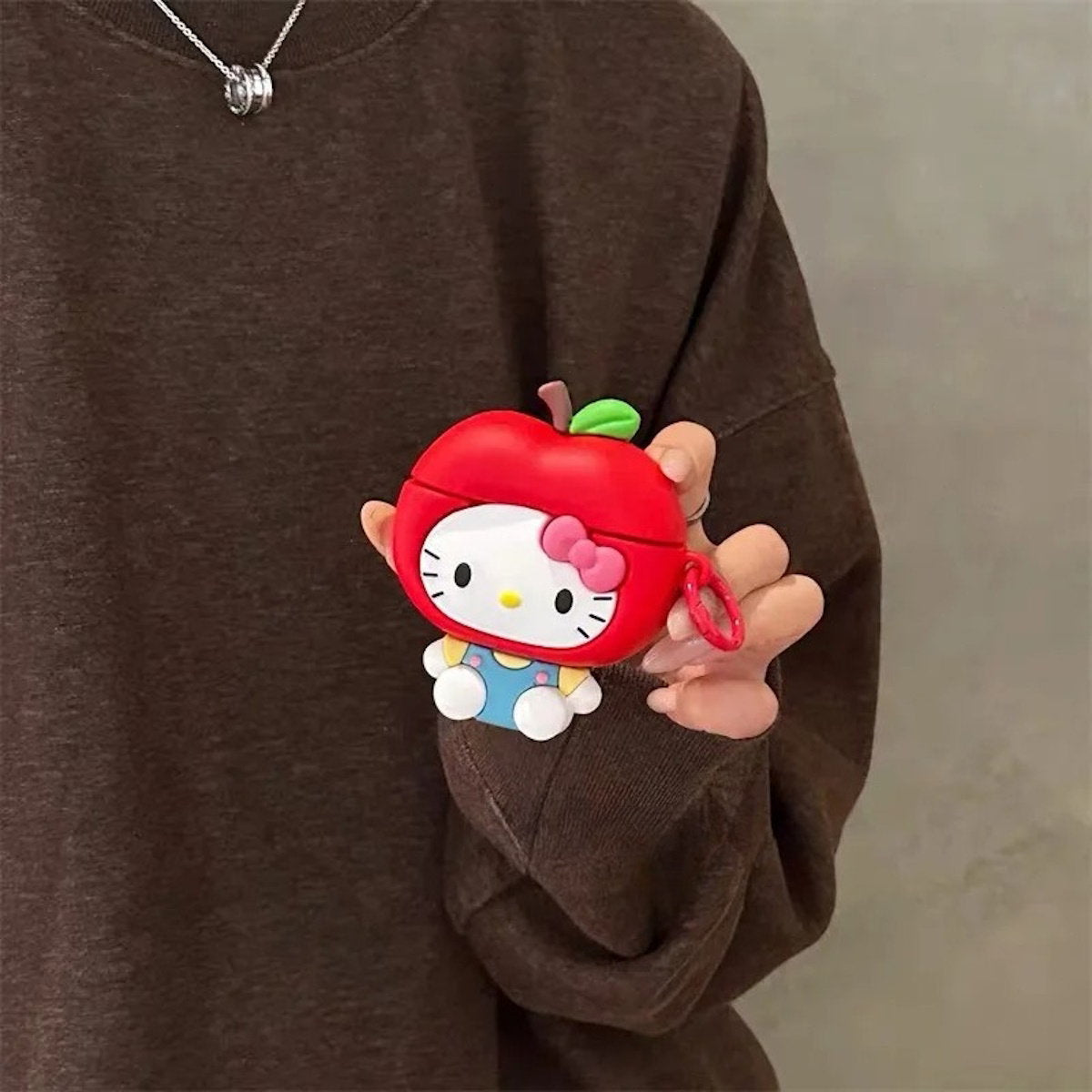 Hello Kitty AirPods Case 3D Anime Cute AirPods Case - ChildAngle