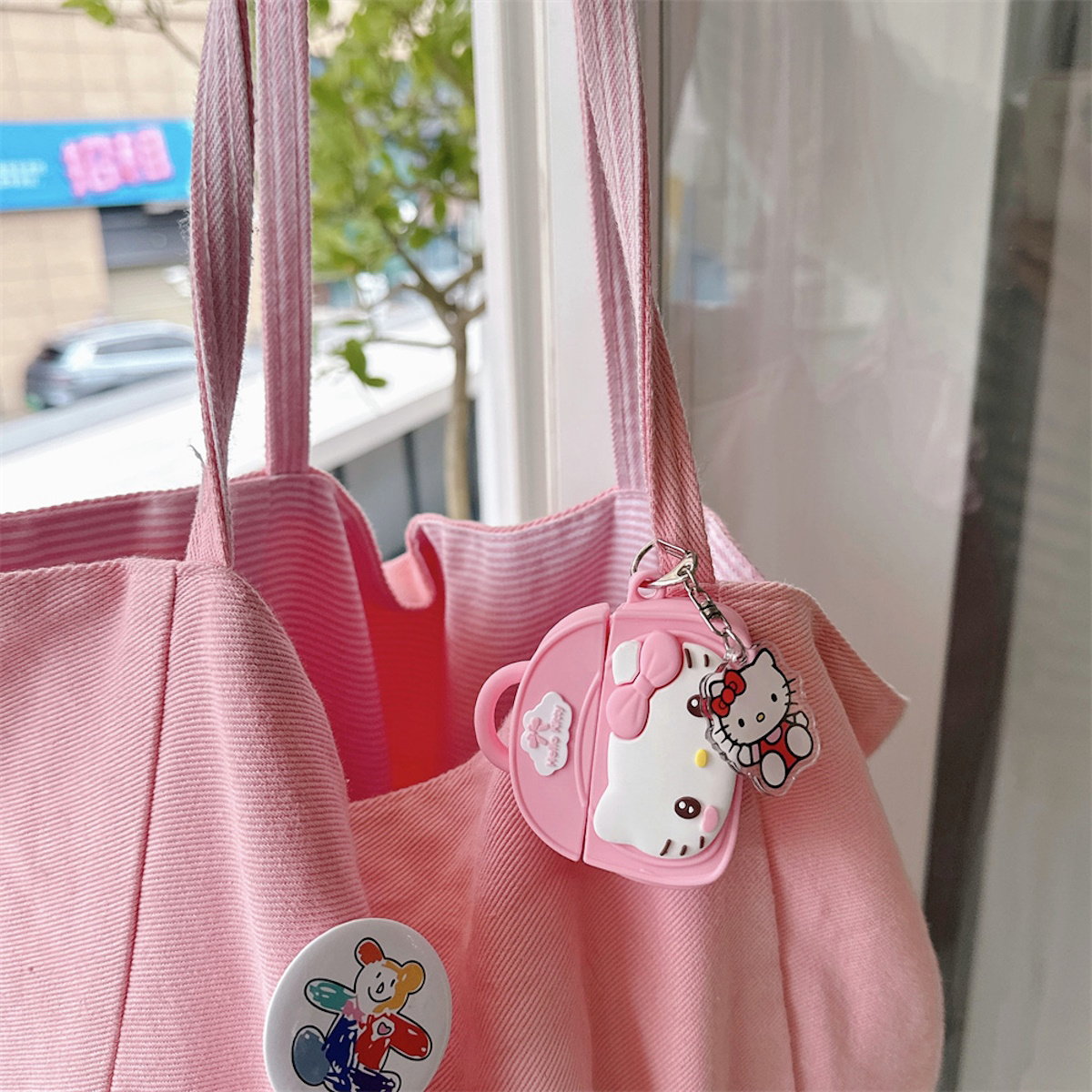 Hello Kitty AirPods Case 3D Anime Cute AirPods Case - ChildAngle