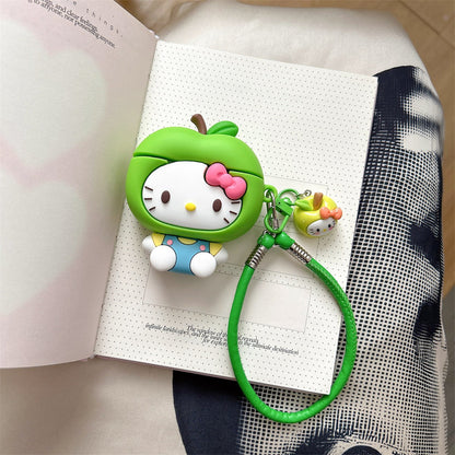 Hello Kitty AirPods Case 3D Anime Cute AirPods Case - ChildAngle