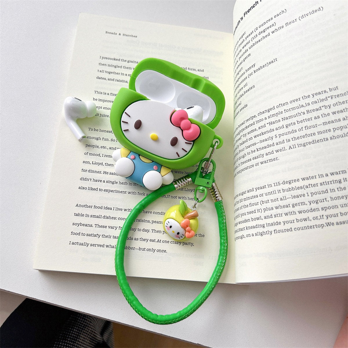 Hello Kitty AirPods Case 3D Anime Cute AirPods Case - ChildAngle