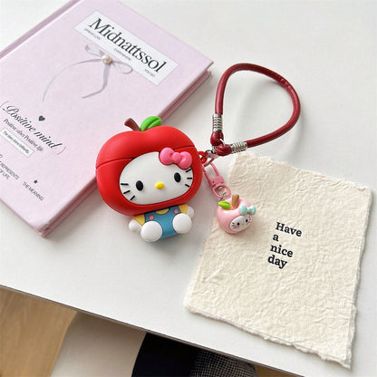 Hello Kitty AirPods Case 3D Anime Cute AirPods Case - ChildAngle