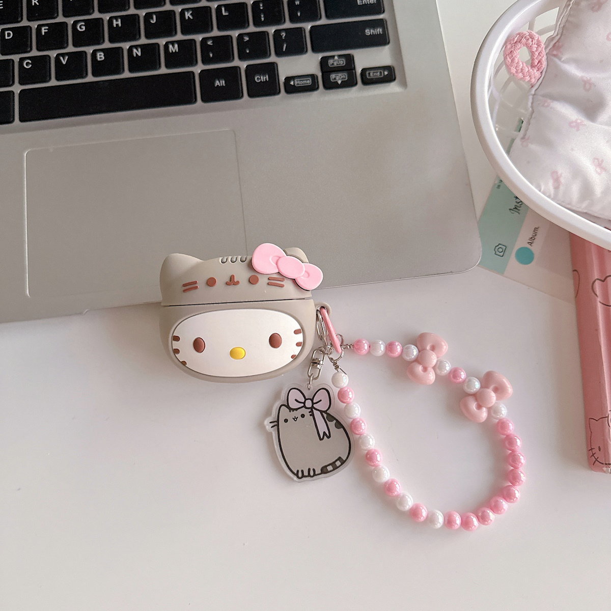 Hello Kitty AirPods Case 3D Anime Cute AirPods Case - ChildAngle