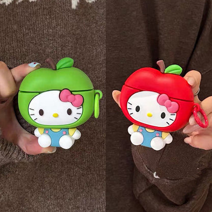 Hello Kitty AirPods Case 3D Anime Cute AirPods Case - ChildAngle