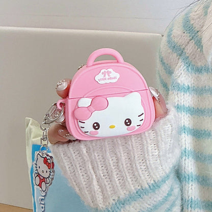 Hello Kitty AirPods Case 3D Anime Cute AirPods Case - ChildAngle