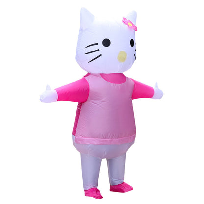 Teens Hello Kitty Inflatable Costumes Blow up Costumes - ChildAngle