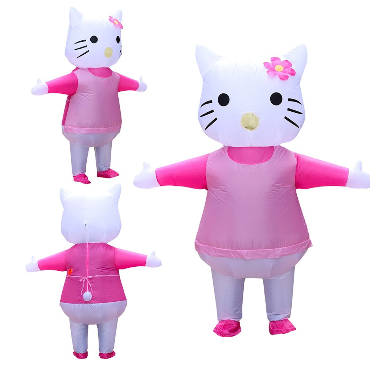 Teens Hello Kitty Inflatable Costumes Blow up Costumes - ChildAngle