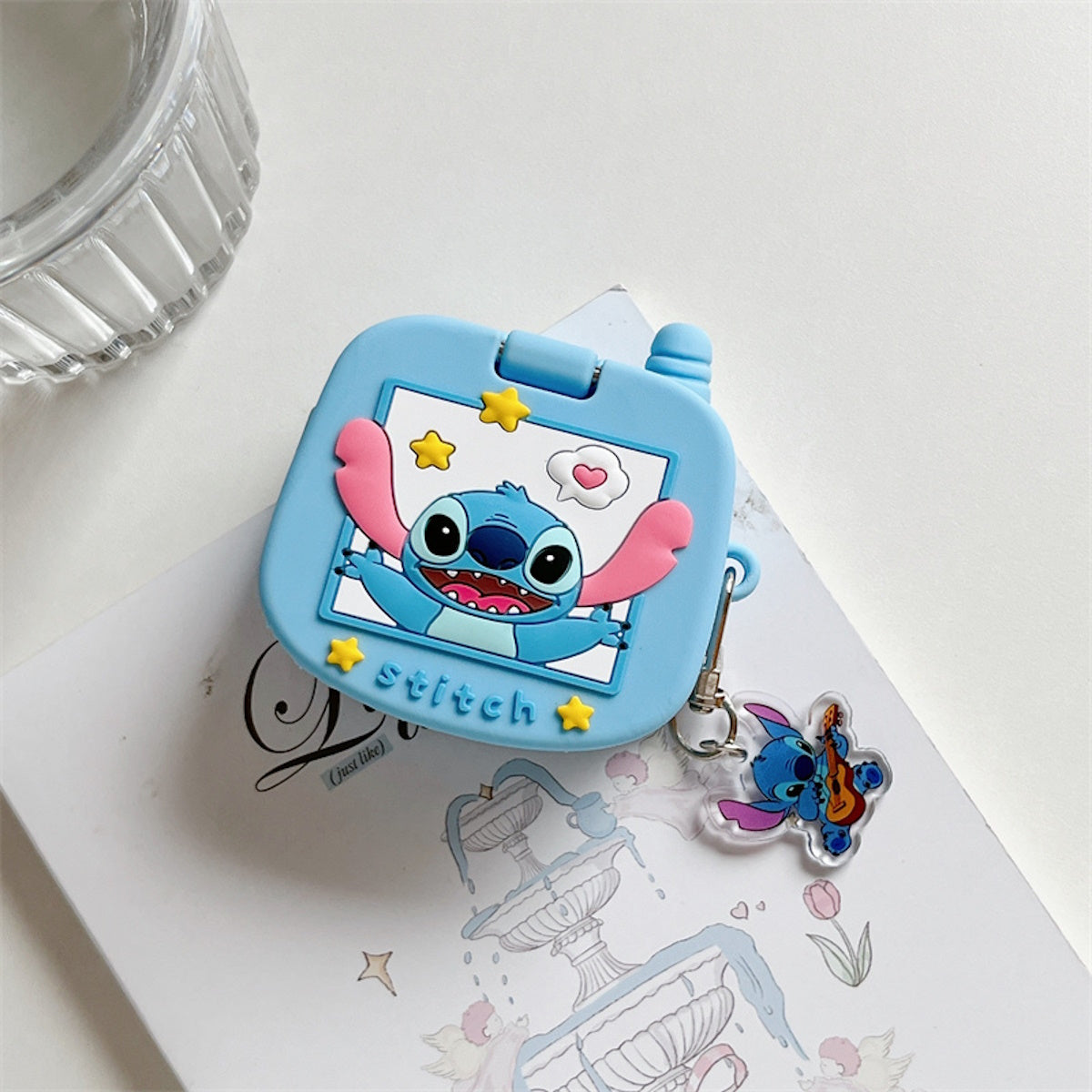 AirPods Pro 3 AirPod 4 Hello Kitty AirPod Case Cartoon Flip Phone Portable Mirror - ChildAngle