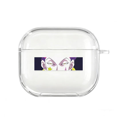 Clear AirPods cases with Hunter Hunter anime character Killua Satoru AirPods Case