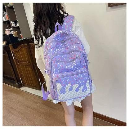 3PCS Ice Cream Backpack and Lunchbox Pencil Case Set - ChildAngle
