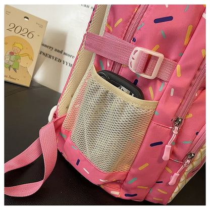 3PCS Ice Cream Backpack and Lunchbox Pencil Case Set - ChildAngle