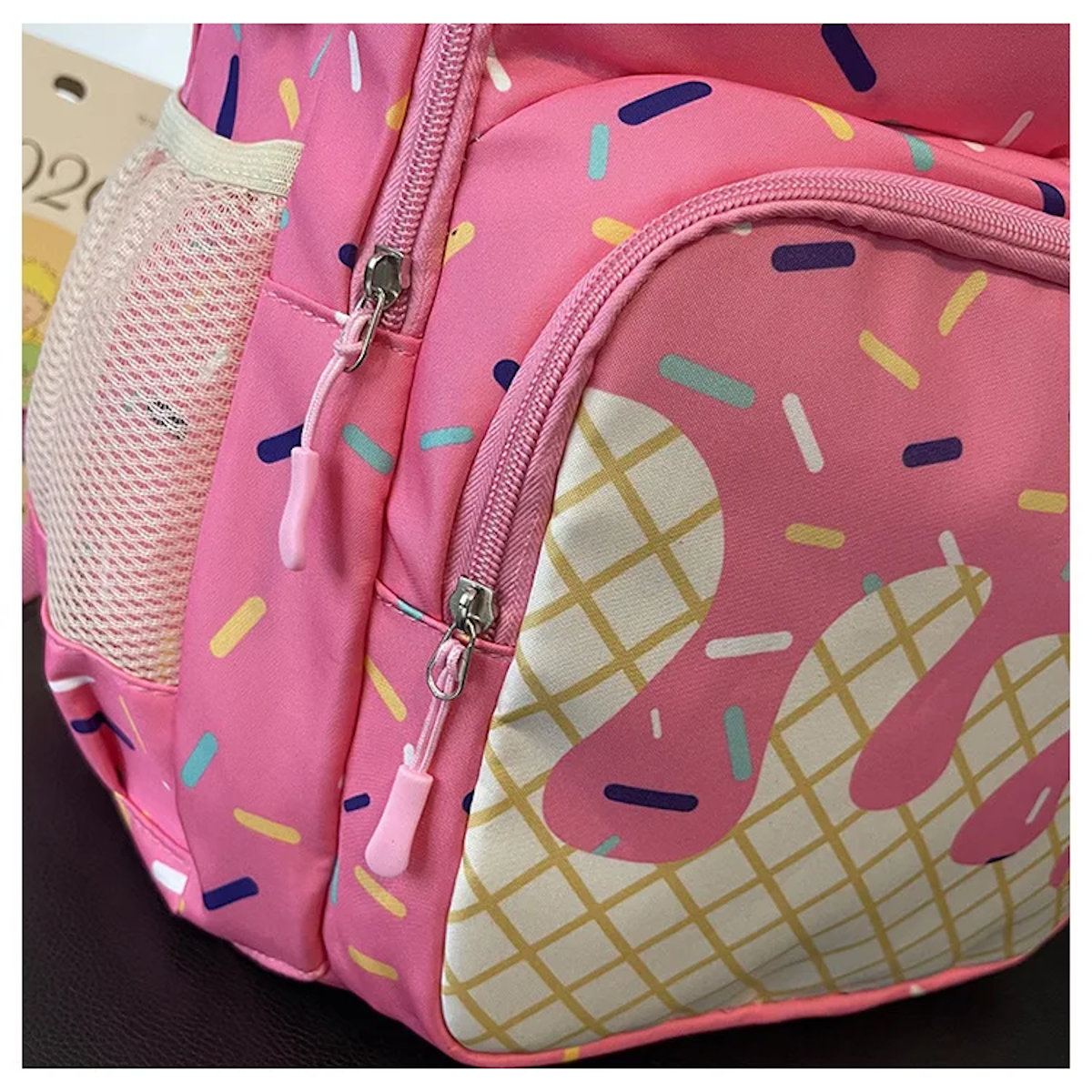 3PCS Ice Cream Backpack and Lunchbox Pencil Case Set - ChildAngle
