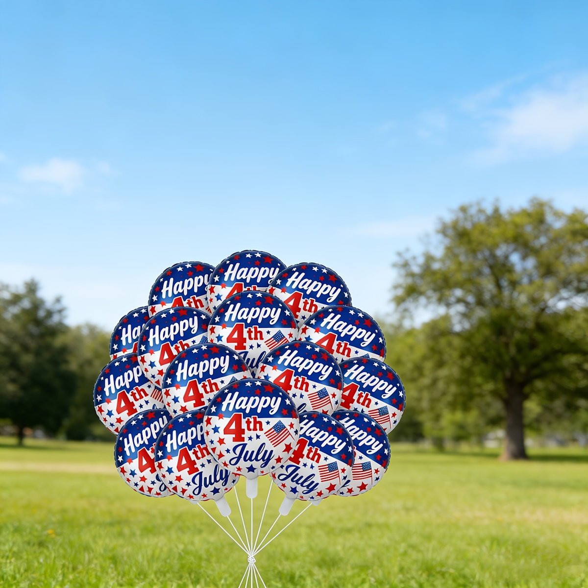 Happy 4th of July American flag Patriotic Balloons for Independence Day - ChildAngle