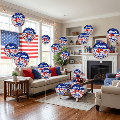 Happy 4th of July American flag Patriotic Balloons for Independence Day - ChildAngle