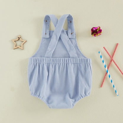 Baby romper with an American flag design - ChildAngle American Flag Infant 4th of July Outfits