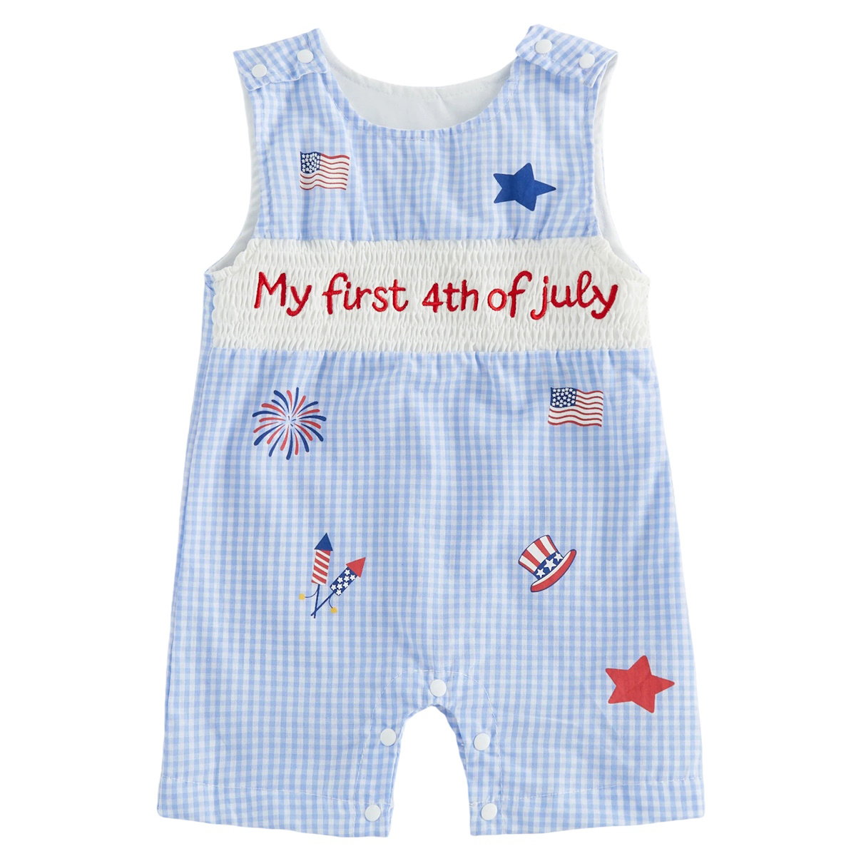 Infant 4th of July Onesie Independence Day Romper - ChildAngle