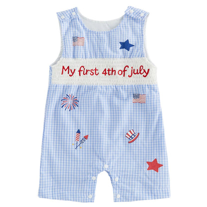 Infant 4th of July Onesie Independence Day Romper - ChildAngle