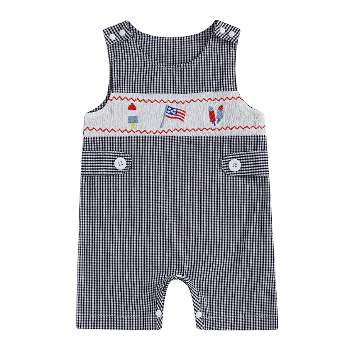 Infant 4th of July Onesie Independence Day Romper - ChildAngle