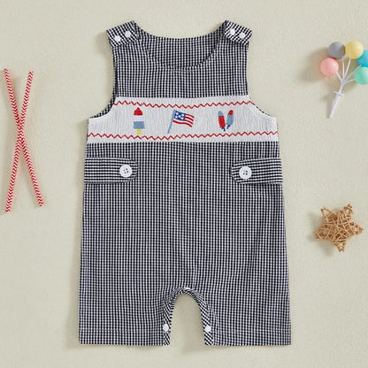 Infant 4th of July Onesie Independence Day Romper - ChildAngle