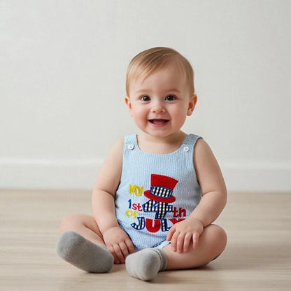 Infant 4th of July Onesie Independence Day Romper - ChildAngle