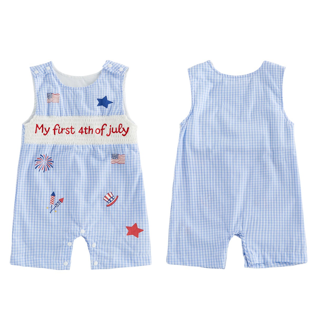 Infant 4th of July Onesie Independence Day Romper - ChildAngle