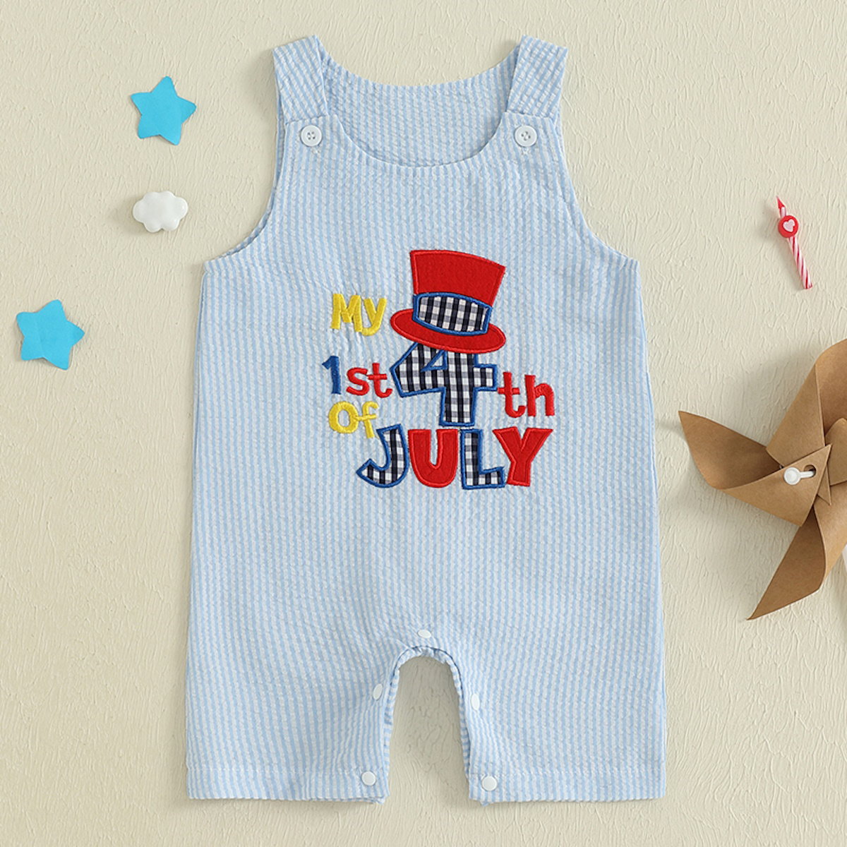 Infant 4th of July Onesie Independence Day Romper - ChildAngle