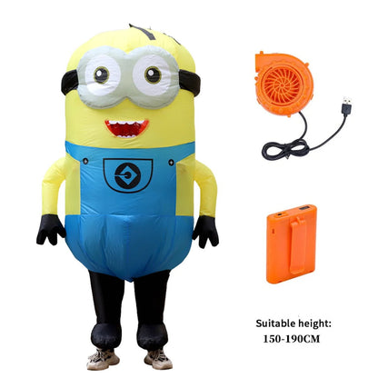 Teens and Adults Inflatable Costumes Minion Blow Up Costumes - ChildAngle