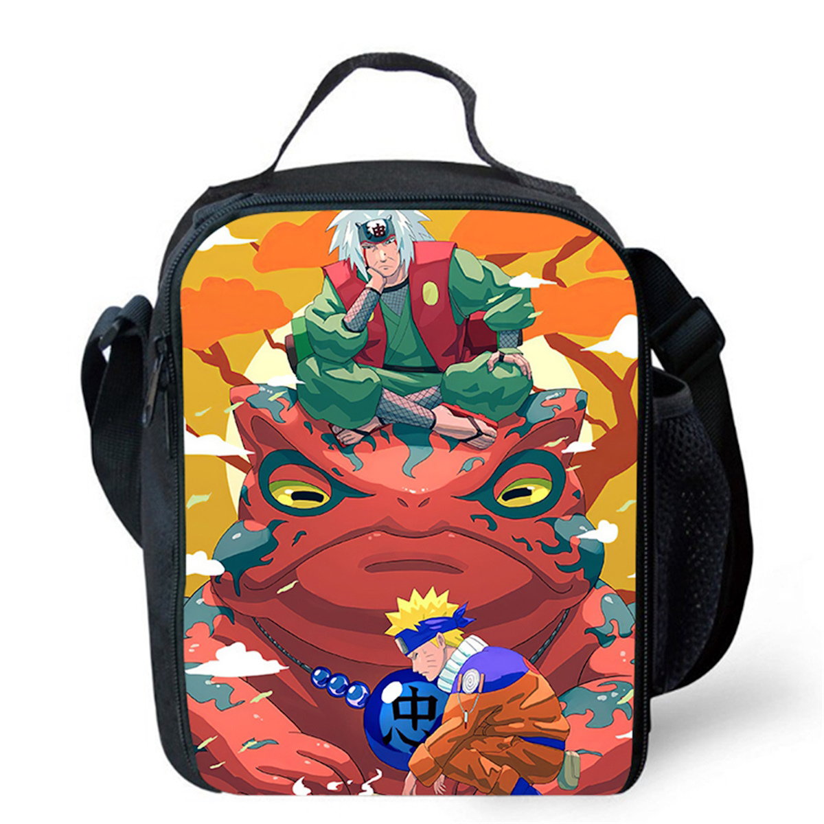 Insulated Naruto Lunch Bag Portable Lunch Tote - ChildAngle