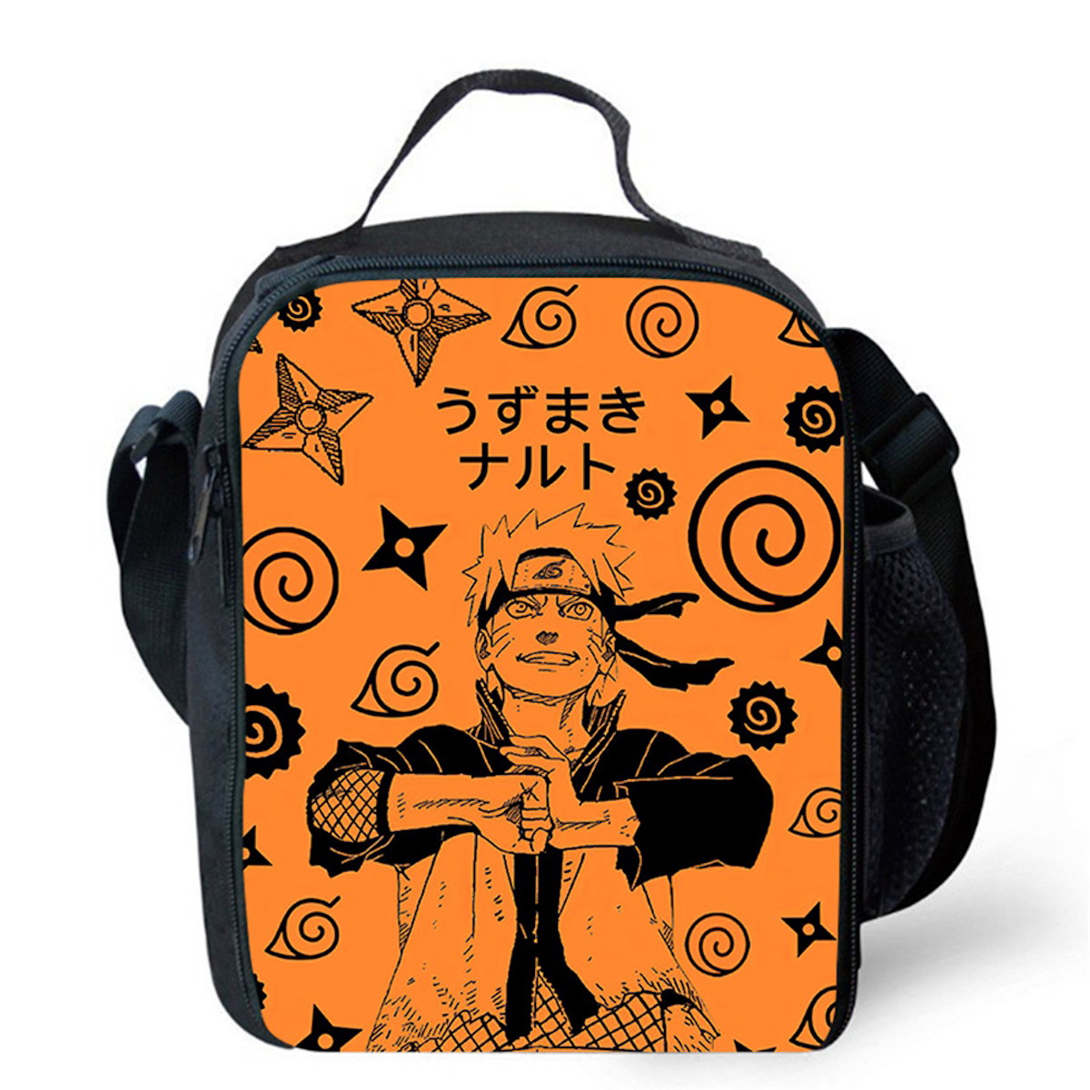 Insulated Naruto Lunch Bag Portable Lunch Tote - ChildAngle