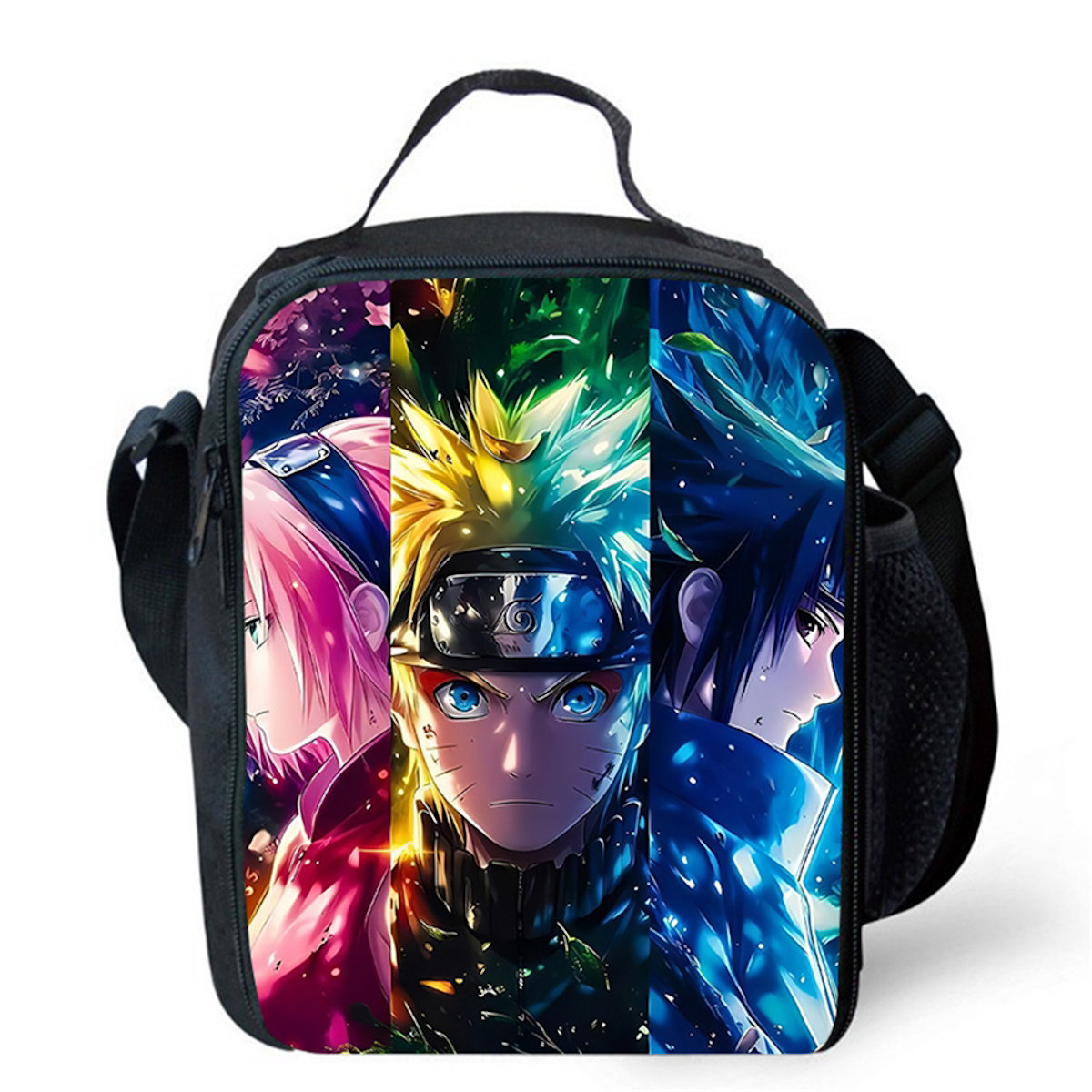 Insulated Naruto Lunch Bag Portable Lunch Tote - ChildAngle