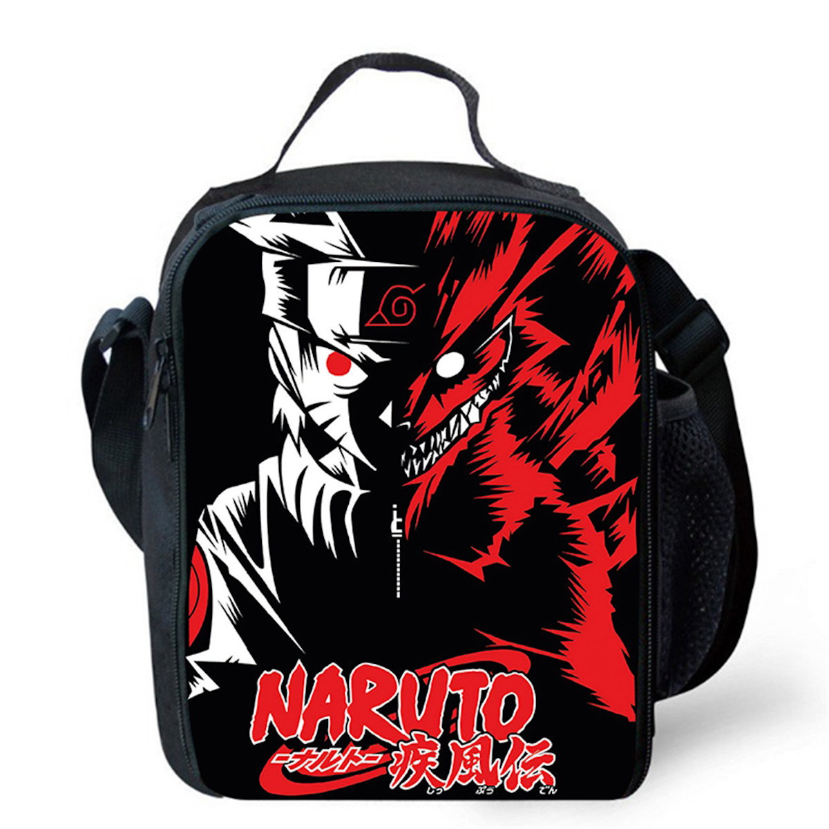 Insulated Naruto Lunch Bag Portable Lunch Tote - ChildAngle