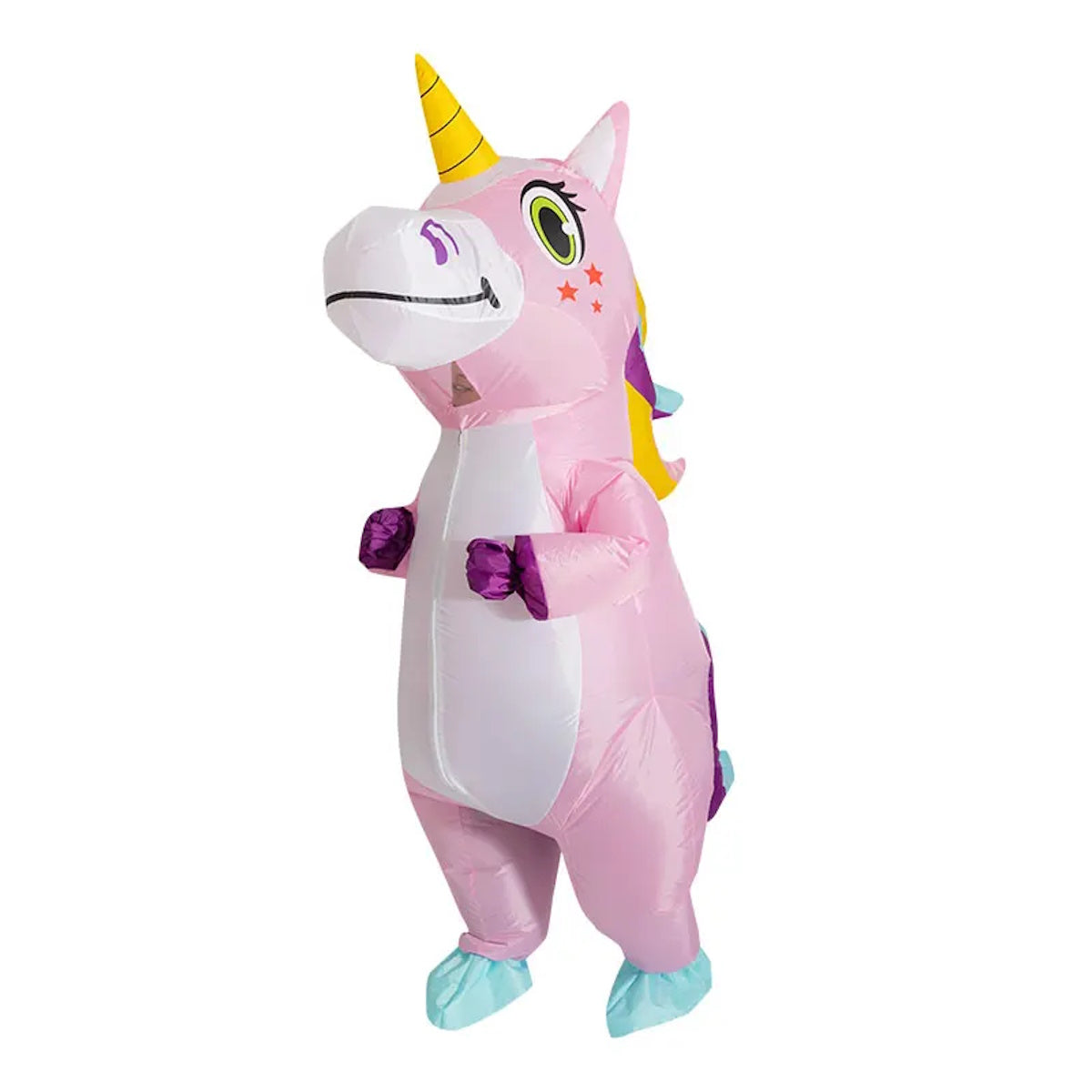 Kids Blow Up Unicorn Costume Pony Halloween - ChildAngle
