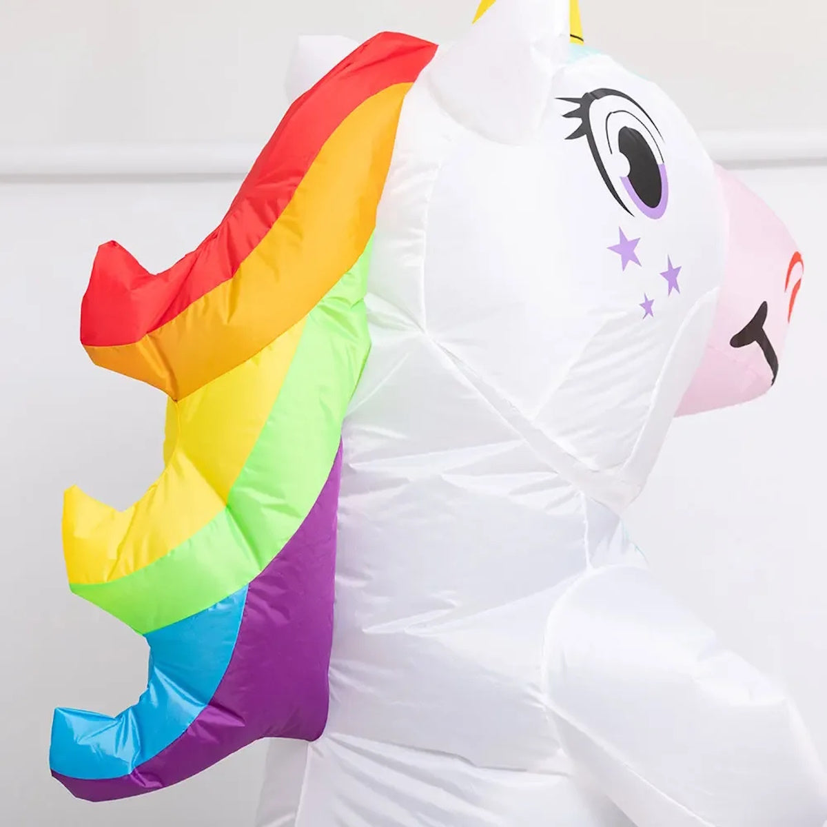 Kids Blow Up Unicorn Costume Pony Halloween - ChildAngle