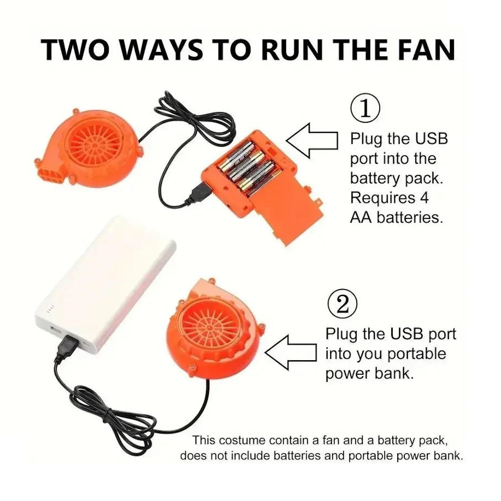 Kids Blow Up Unicorn Costume Pony Halloween - ChildAngle