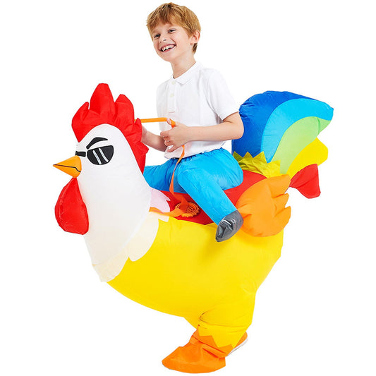 Kids and Teens Inflatable Animal Riding Costumes for Halloween - ChildAngle