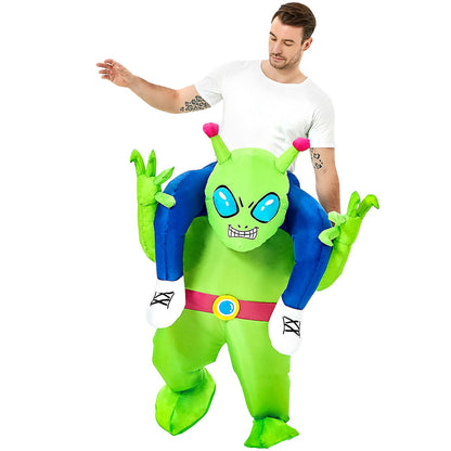 Kids and Teens Reindeer Squirrel Alien Inflatable Animal Riding Costumes - ChildAngle