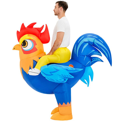 Kids and Teens Inflatable Animal Riding Costumes for Halloween - ChildAngle