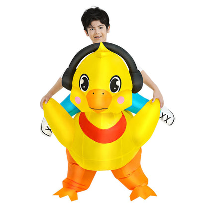 Kids and Teens Reindeer Squirrel Alien Inflatable Animal Riding Costumes - ChildAngle