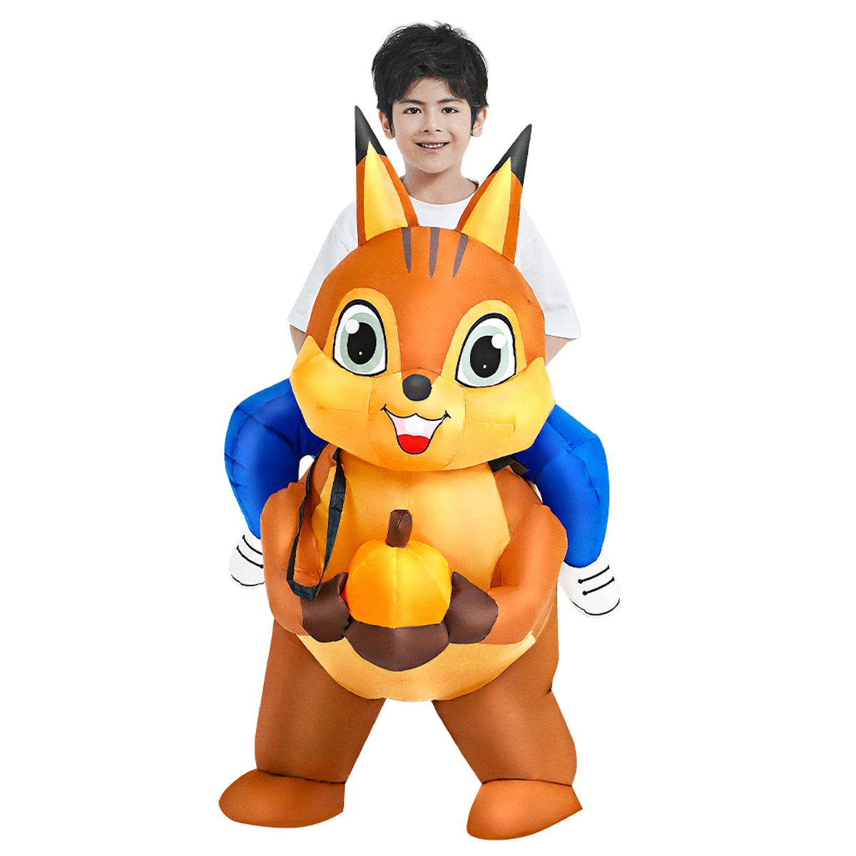 Kids and Teens Reindeer Squirrel Alien Inflatable Animal Riding Costumes - ChildAngle