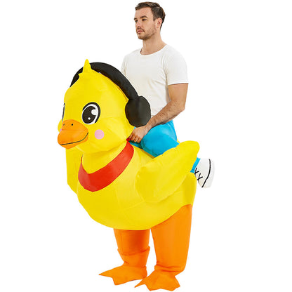 Kids and Teens Reindeer Squirrel Alien Inflatable Animal Riding Costumes - ChildAngle