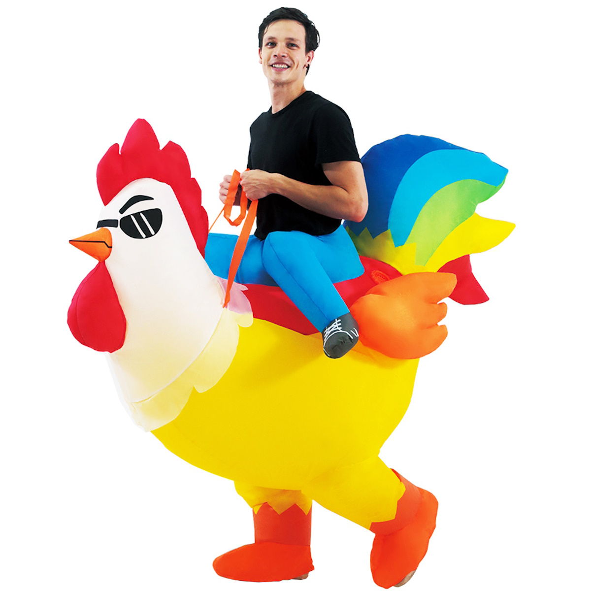 Kids and Teens Inflatable Animal Riding Costumes for Halloween - ChildAngle