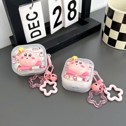 Transparent Kawaii AirPod Case Sanrio AirPods Case With pendant - ChildAngle