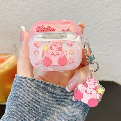 Transparent Kawaii AirPod Case Sanrio AirPods Case With pendant - ChildAngle