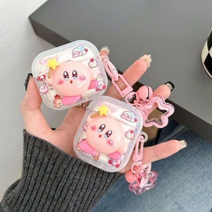 Transparent Kawaii AirPod Case Sanrio AirPods Case With pendant - ChildAngle