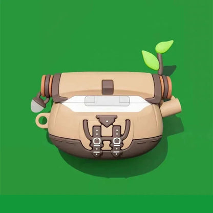Korok AirPods Case with tree leaves design and luminous effect - ChildAngle