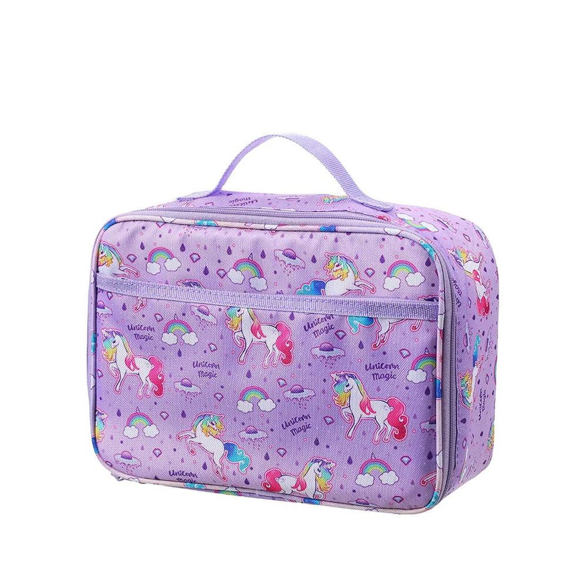 Large Unicorn Lunch Bag Food Storage Tote for School Lunch - ChildAngle