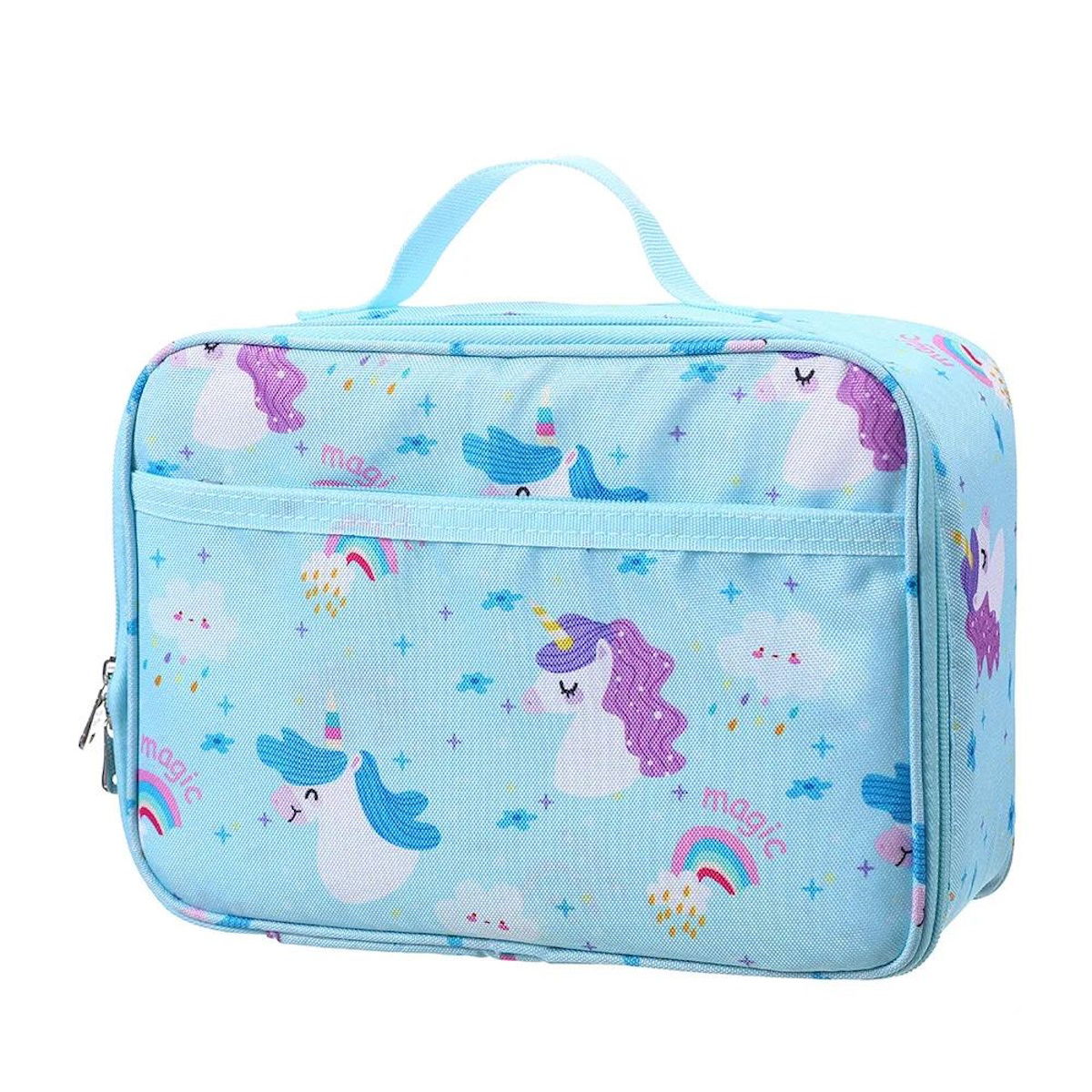 Large Unicorn Lunch Bag Food Storage Tote for School Lunch - ChildAngle