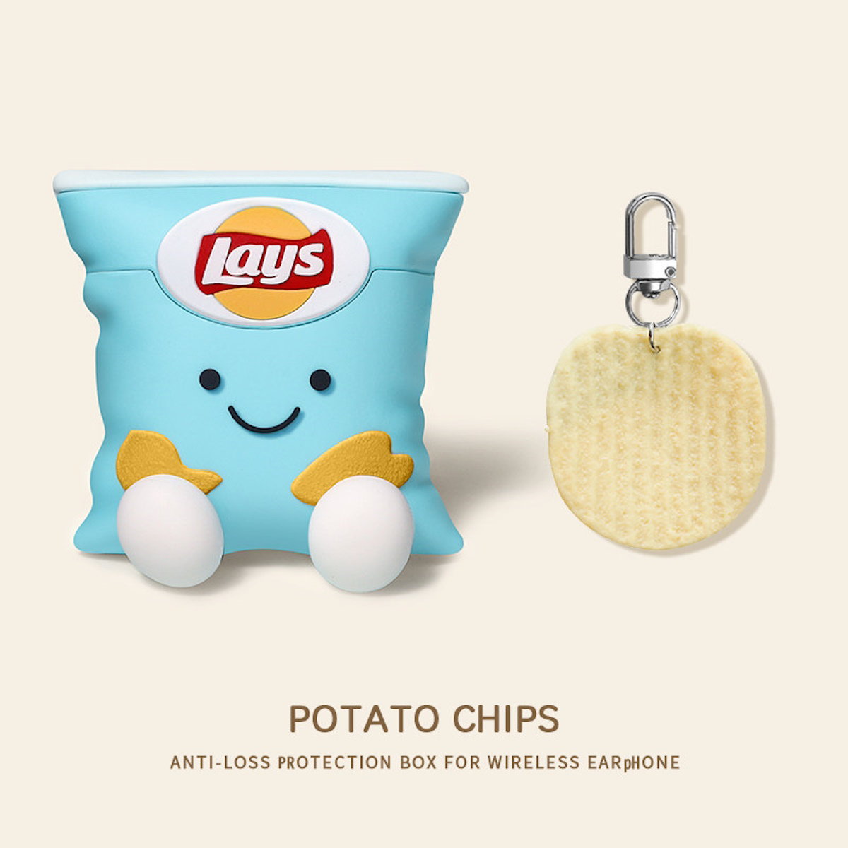 Lays potato chip-shaped AirPods Case - ChildAngle
