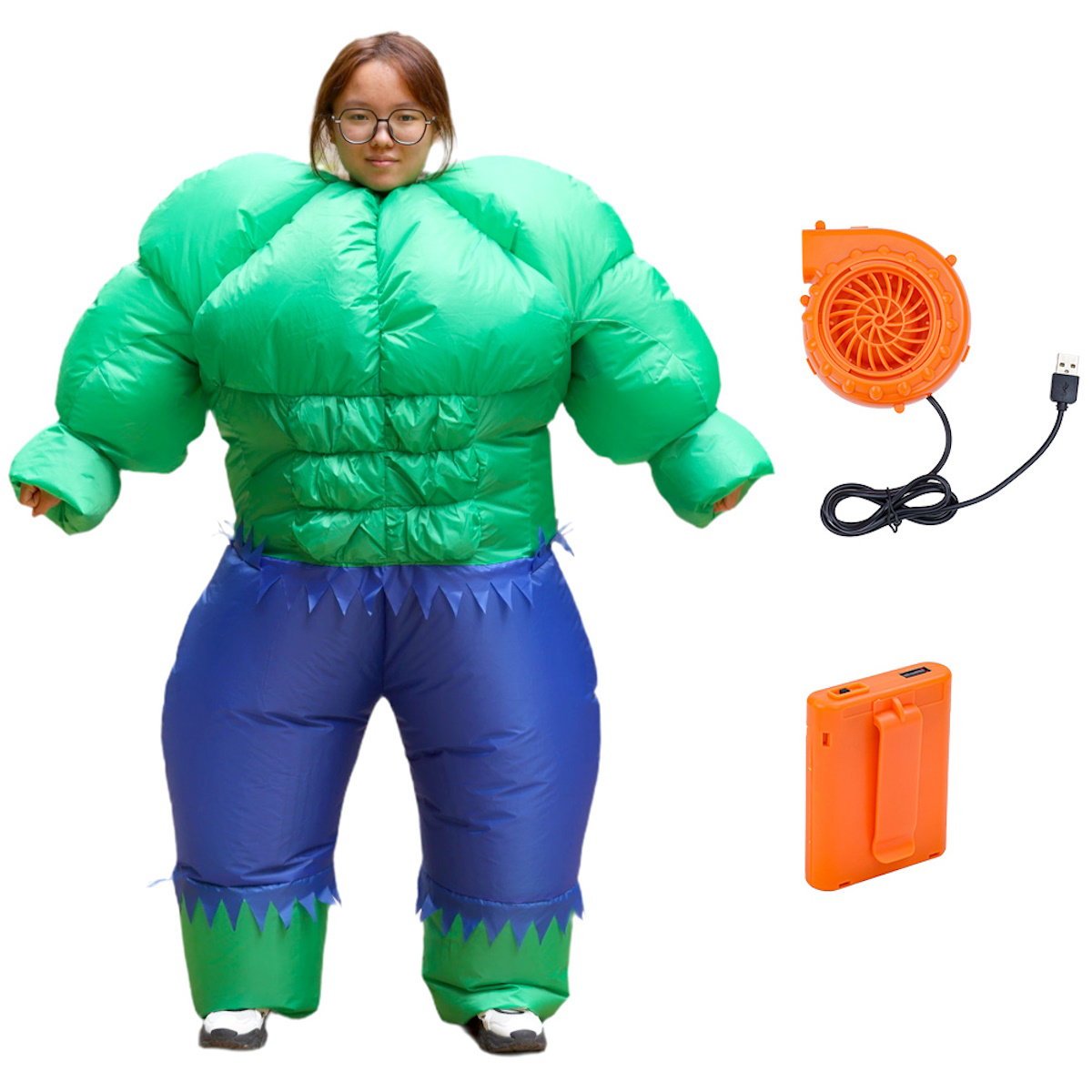 Teens Marvel Inflatable Costumes Hulk Captain American Iron Man Blow up Costumes - ChildAngle